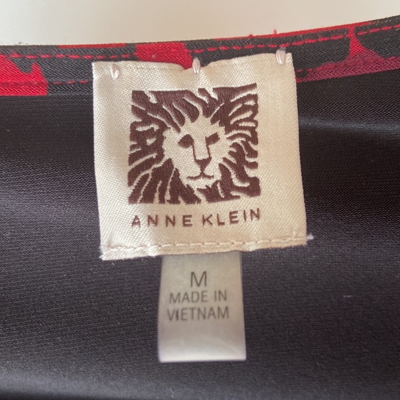 Anne Klein Animal Print Wrap Dress - Picture 2 of 3